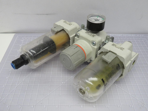 SMC AL40-02-A AF40-020-A AR40-02G-A Pneumatic Filter Assembly For Sale