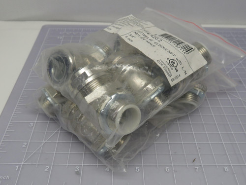 Lot of 10 Anamet 714.420.2  45ÃÂ¦ÃÂÃÂ³ Elbow NPT with L/N Fitting For Sale
