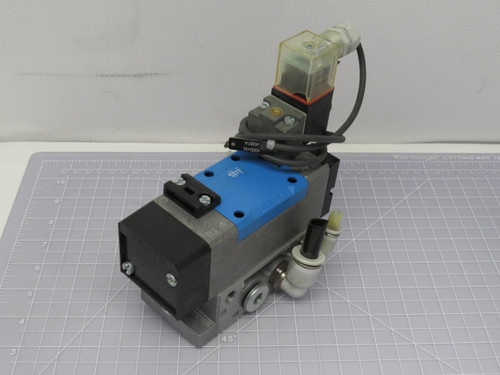 Festo MDH-3/2-24V MDH-5/2-D-2-FR-S-C-A-SA Solenoid Valve Assembly w Manifold For Sale