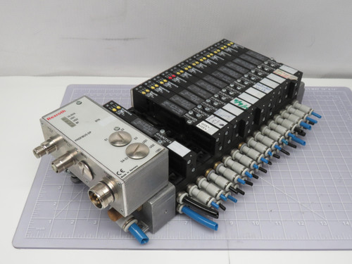 Rexroth 0 821 758 020 1827030166 PROFIBUS-DP Solenoid Valve Assembly For Sale