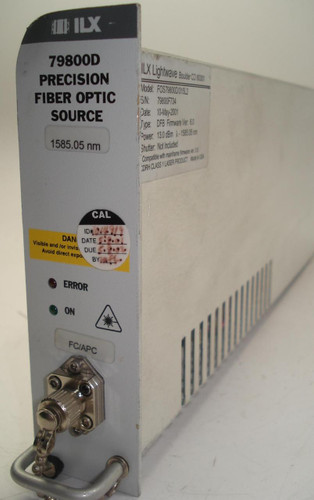 ILX FOS 79880/000 TUNABLE ECL SOURCE T3975