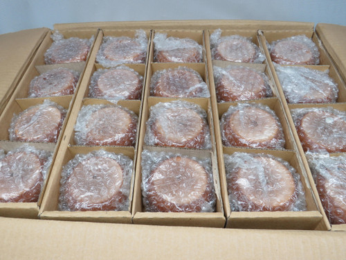 Lot of 80    Brown Wood Furniture Bun Feet For Sale