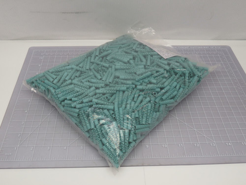Lot of 1900 Commscope 1588153-8 Series S Fiber Boot 1.6 mm to 2 mm Aqua For Sale
