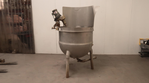 Groen/Mix Mor RA150-SP/G-11  Jacketd Kettle with Mixer SS 150 Gallons For Sale