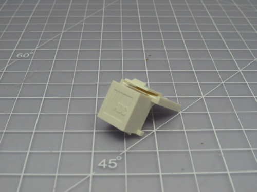 Lot of 1000 Commscope 66451160-01 2111700-3 Connector Moduule Blanck White For Sale