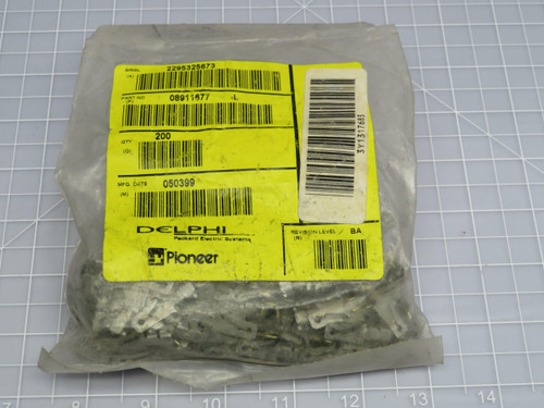 Lot of 200 Delphi 08911677-L  Terrminals For Sale