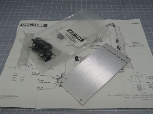 Vector FP12-3U  3U x 12 HP Front Panel Kit For Sale