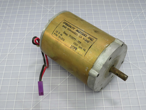 Specialty Motor 90-073 715075-183 Motor 18VDC 1800 Rpm For Sale