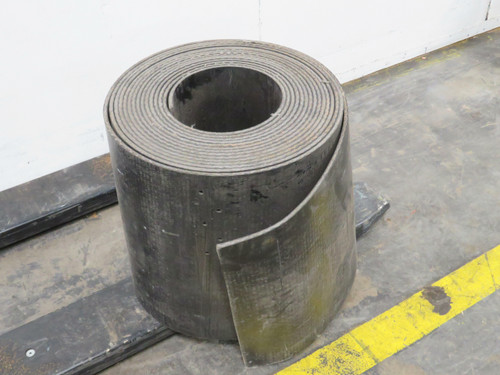 Black Conveyor Belt 56 FT x 19 In x 1/2 In For Sale