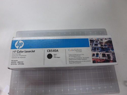 HP HEWLETT PACKARD CB5404 BLACK PRINT CARTRIDGE T49525