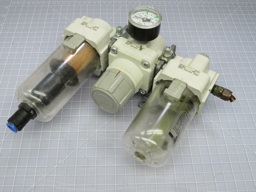SMC AL40-02-A AF40-02D-A AR40-02G-A Regulator Filter Assembly For Sale