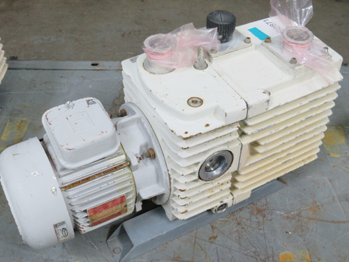 Leybold D30A Dual Stage Rotary Vane Vacuum Pump w Industrial Motor For Sale