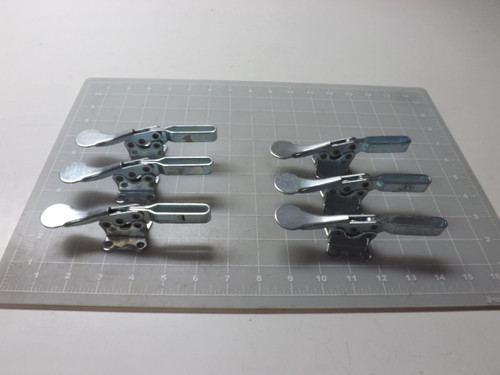 LOT OF 6 201B TOGGLE CLAMPS T49627