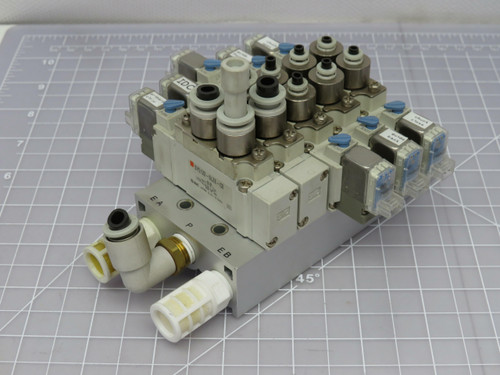 SMC SY5120-5LZE-C8  Solenoid Valve Assembly For Sale