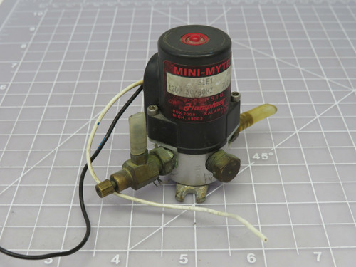 Humprey Mini-Myte 31E1 Solenoid Valve 120V 50/60Hz 7.0W For Sale