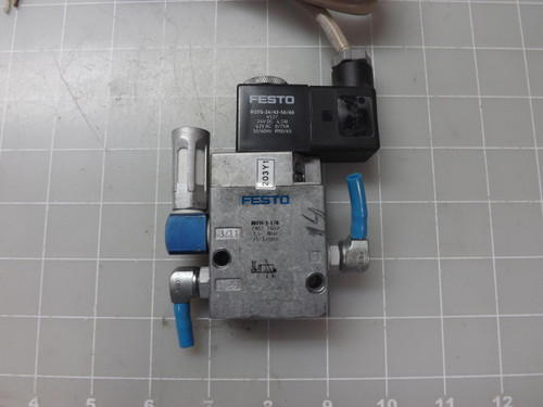 FESTO MFH-3-1/8 MSFG-24/42-50/60 SOLENOID VALVE T49671
