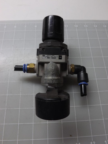 SMC AR3000-03BG PNEUMATIC REGULATOR W/ GAGE T49700