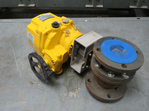 Triac Controls XED-1700CXT V9C-FS-300-/XED2-RX-9 Submesible Electric Actuator 1700 In-Lbs w/  TDC-400 Modulating Control For Sale