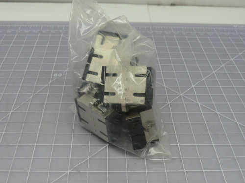 Lot of 10 TE Connectivity 6278049-1  Fiber Optic Connectors Ceramic Sleeve SC/SC REC Assembly For Sale
