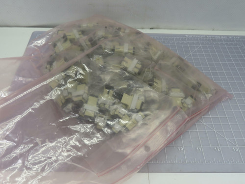 Lot of 120 Commscope CC3540-000 OC-ADK-S5-S5-NNCS-(24) Fiber Optic Simplex Adapter Multimode SC/UPC Aqua with FIST Retainer For Sale