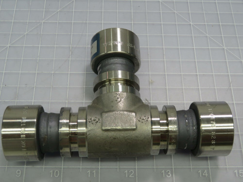 Lokring 9066326 SS40-TEE-FRG-P08 Stainless Steel Pipe Coupling 1/2 NPS SS4 P08 For Sale