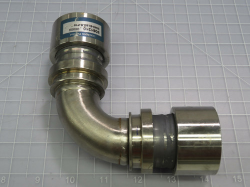 Lokring 9061210 SS40-EL90LR-P16 Stainless Steel Pipe 90 Degree Elbow 3/4 NPS SS4  316 For Sale