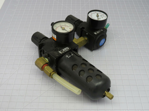 Watts R35-02C  AIr Regulators W/ Gauges For Sale