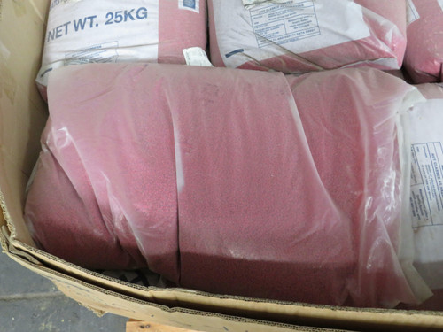 01546 MB1959 PVC Masterbatch Red Plastic Resin 55 LBS  For Sale