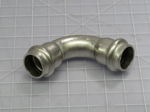 Viega 85402  ProPress Stainless Steel 304  1/2 In X 1/2 In  P1 X P2 Fitting  For Sale