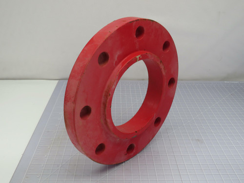 Red Slip On Flange Gasket For 4.5 Inch Pipe  For Sale