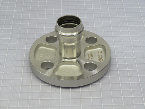 Viega 86092  ProPress 304 Stainless Steel Adapter Flange 1 in -4 in  P-BP  For Sale