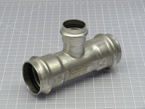 Viega 85712  ProPress 304 Stainless Steel  1 1/2 In x 1 1/2 In x 1 In P1 x P2 x P3 Tee  For Sale