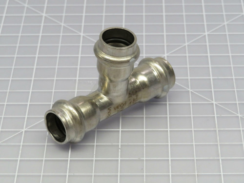 Viega 85582  ProPress (304 FKM) 1/2 In x  1/2 In x 1/2 In  P1 x P2 x P3 Tee Fitting   For Sale