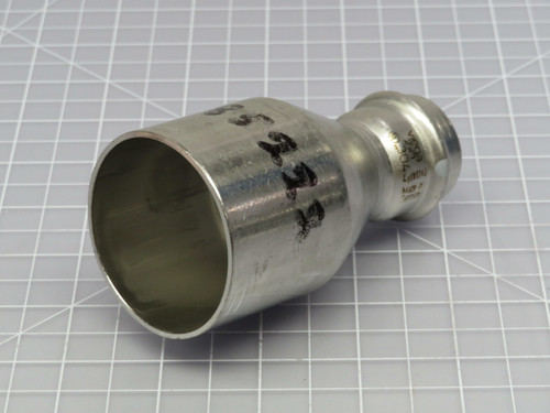 Viega 85225  ProPress 304 FKM 2 In x 1 In Fitting  For Sale