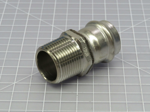 Viega 85042  ProPress 304 FKM Adapter 1 In x 1 In   For Sale