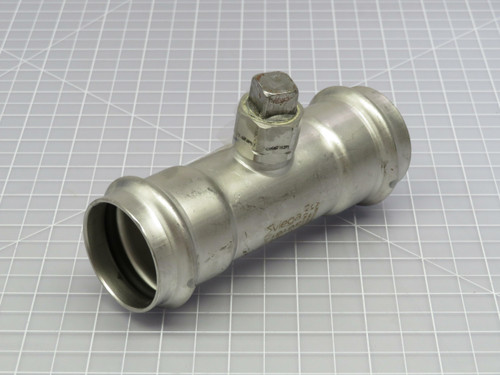 Viega 85892  ProPress (304 FKM) 1 1/2 In x 1 1/2 In x 1/2 In P1 x P2 x FPT Fitting  For Sale