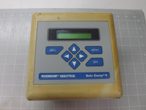ROSEMOUNT ANALYTICAL 1055 1055-01-10-S1-DM SOLU COMP II ANALYZER T49964