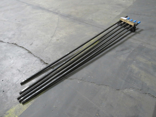 Lot of 5 Sandvik 7876-6118-11  Tapered Rod  H22 L=1830mm Top Hammer Rock Drilling Tools  For Sale