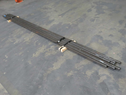 Lot of 7 Sandvik 7853-2433-20  Drifter Rod R32 H25 R25  L=3340mm Top Hammer Rock Drilling Tools  For Sale