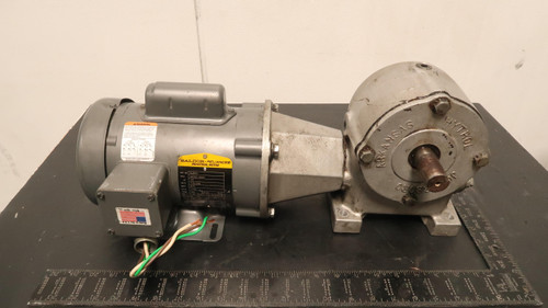 Baldor/Hytrol CL3501 H4 .33 HP Gear Motor w Reducer  For Sale