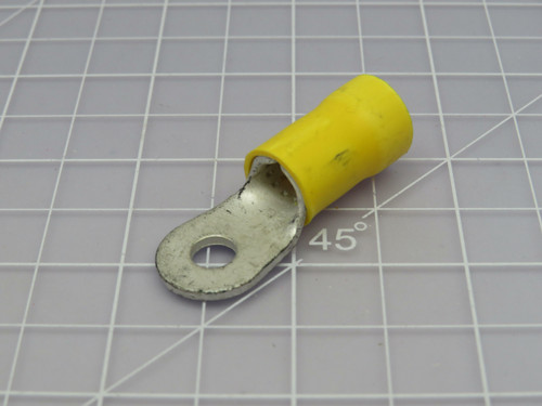 Lot of 9 Standard STP193  Ring Terminals 4GA  1/4 in Hole  For Sale