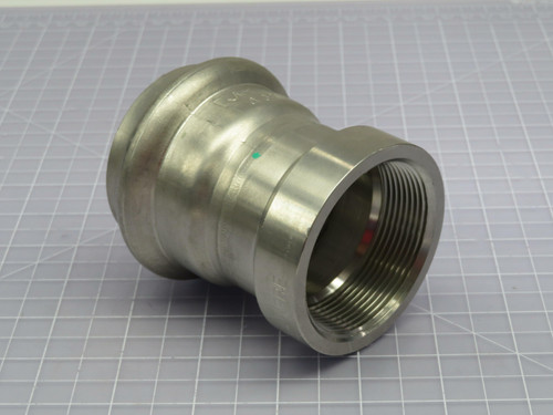 Vic-Press P599  2 In Female Threaded Adapter  For Sale