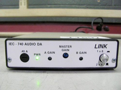LINK ELECTRONICS IEC-740 VIDEO DISTRIBUTION AMPLIFIER T1597