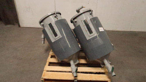 Lot of 2    Plastic Dryer Hoppers  For Sale