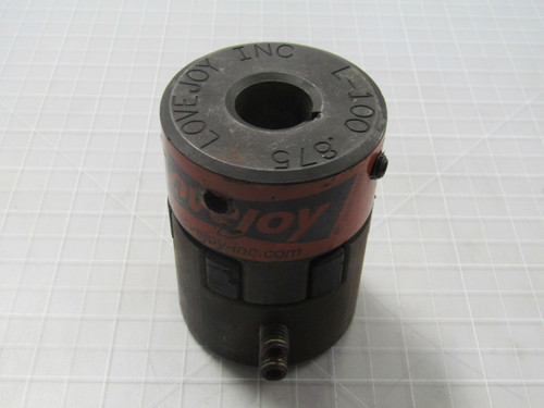 Lovejoy L100 Hub 7/8 2/163X3/32KW Coupling Hub  For Sale