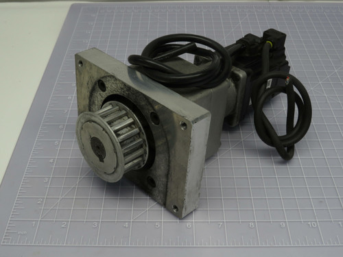 Nidec-Shimpo VRSF-15C-200 SGMAV-02A3A21 Able Reducer Gear Head w Motor  For Sale