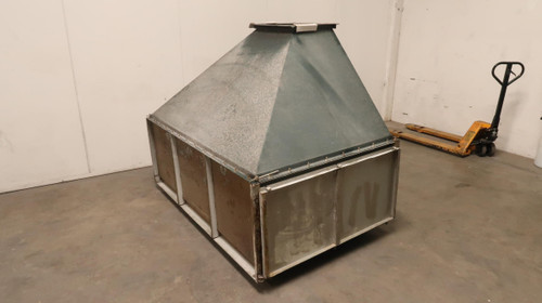 Camfill   Dust Air Filtration System Hood Astrocel HCX 81x52x60  For Sale