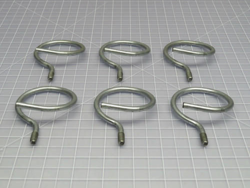 Lot of 140 Erico 4BRT32  Bridle Ring Threaded 2 In dia.  center with 1/4-20  For Sale