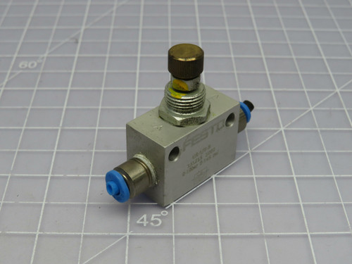 Lot of 6 Festo GR-1/8-B 151215 S008 Flow Control Valves  For Sale