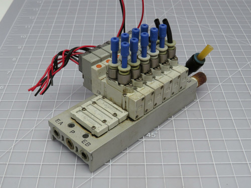 SMC SY3000-26-1  Solenoid Valve Manifold Block  For Sale